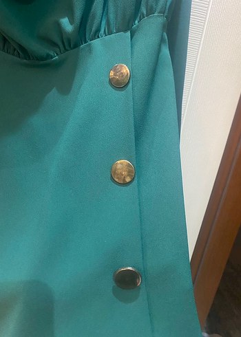 Ahel Tasarım Zümrüt Yeşil İkili takım - Görsel 5