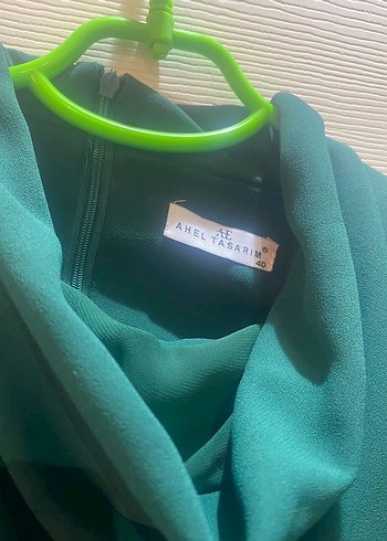 Ahel Tasarım Zümrüt Yeşil İkili takım - Görsel 6