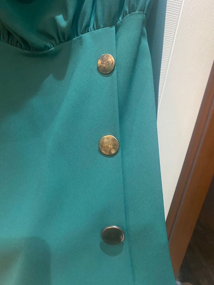 Ahel Tasarım Zümrüt Yeşil İkili takım - Görsel 5