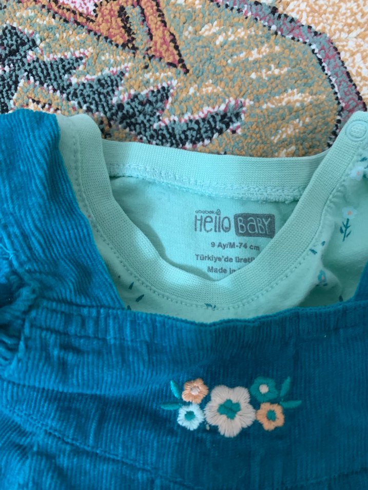 Bebek salopet takım - Görsel 4