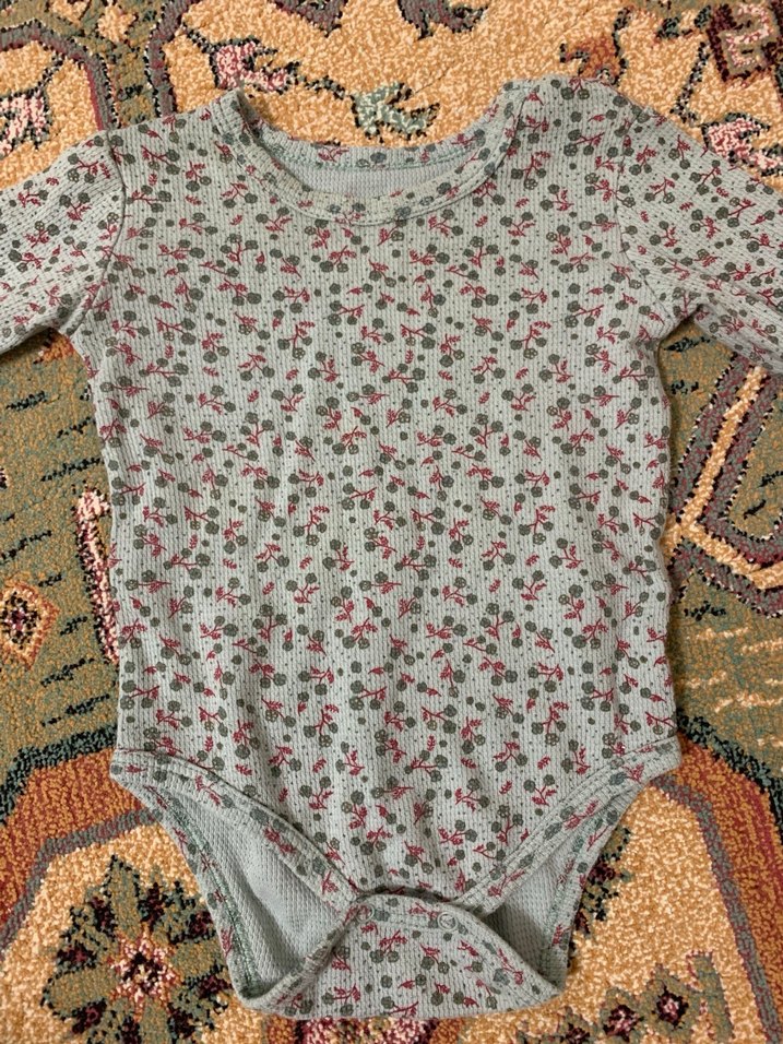 Uzun Kollu Örgü Bebek Kız Çıtçıtlı Body - Görsel 2