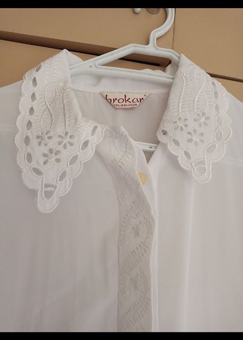 bayan gomlek yandan yirtmacli - Görsel 3