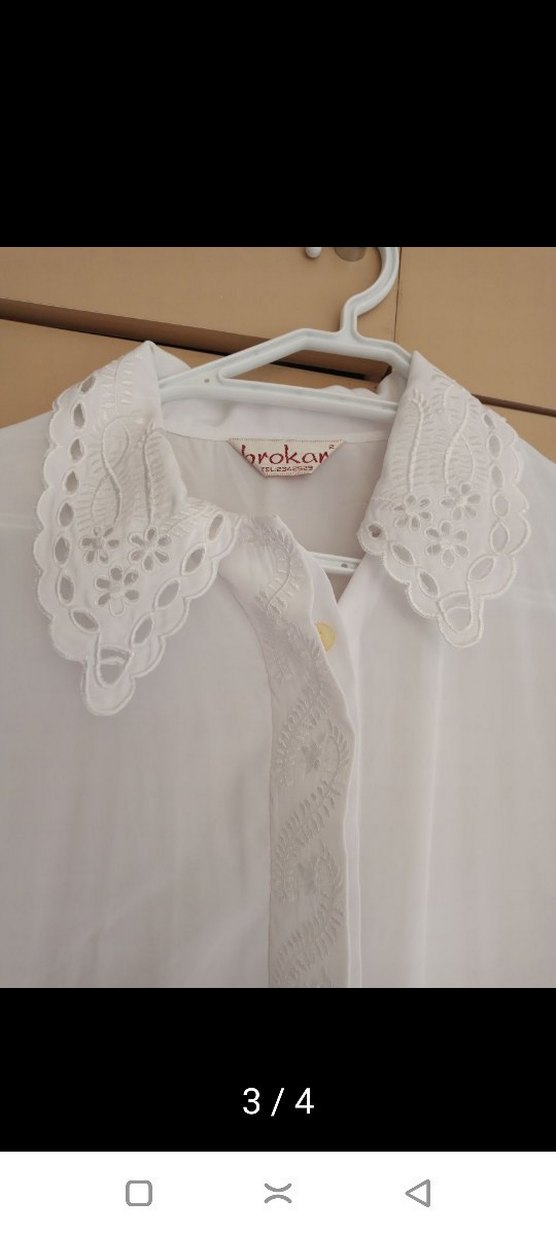 bayan gomlek yandan yirtmacli - Görsel 3