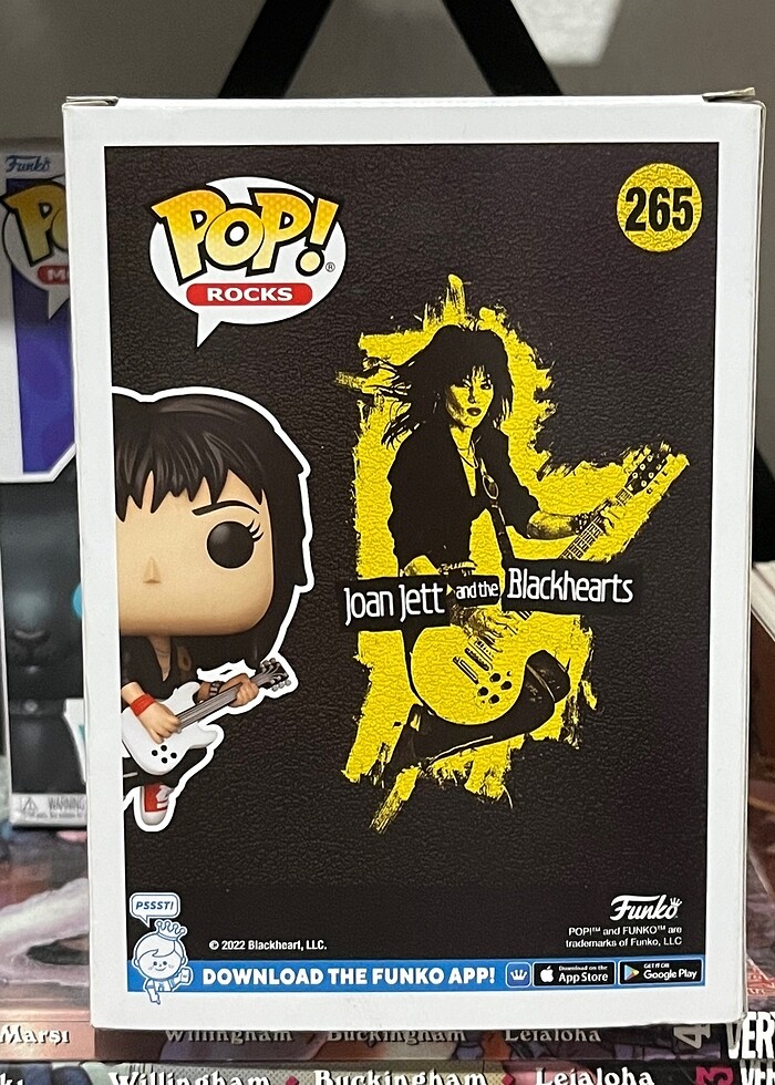 Funko pop joan jett and the blackhearts no:265 - Görsel 2