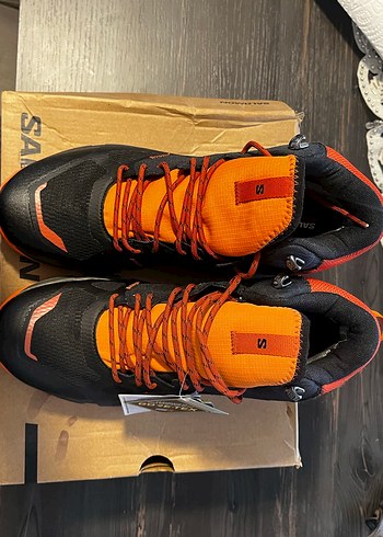 Salomon Turuncu Siyah Basketbol Ayakkabısı - Görsel 3