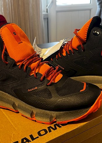 Salomon Turuncu Siyah Basketbol Ayakkabısı - Görsel 7