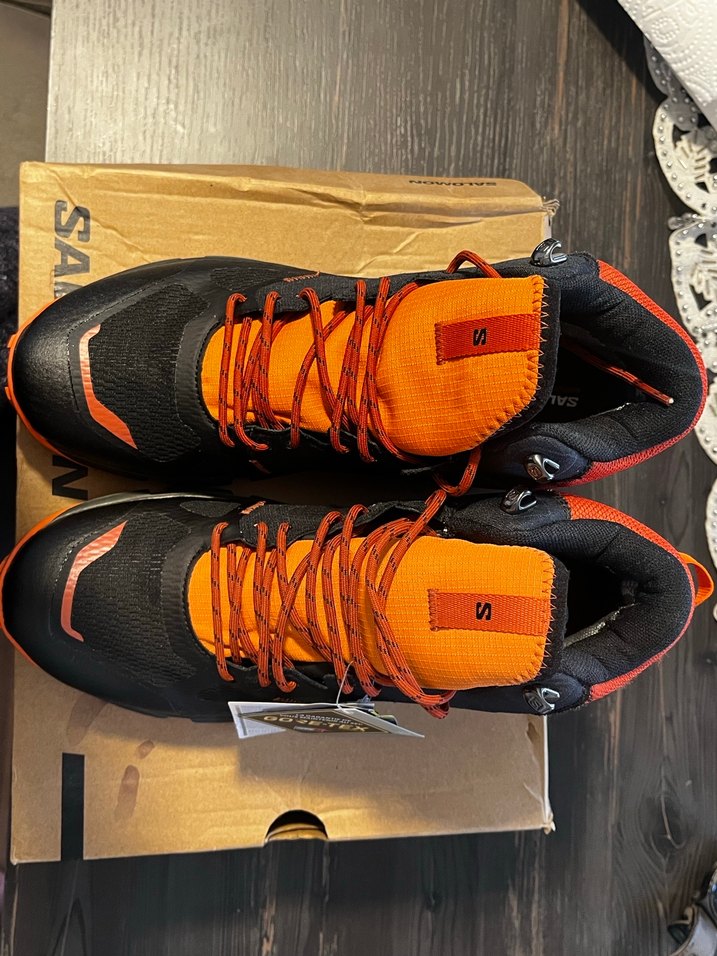 Salomon Turuncu Siyah Basketbol Ayakkabısı - Görsel 3