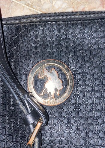 Siyah Deri Fermuarlı Kadın Çanta - Görsel 3