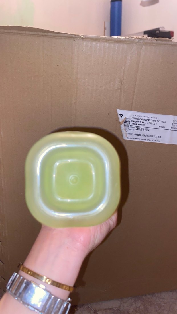 Tupperware Yeşil Plastik su Şişesi - Görsel 2