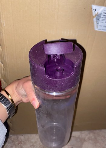 TUPPERWARE Mor Kapaklı Şeffaf YAĞDANLIK - Görsel 6