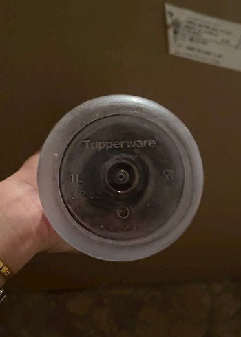 TUPPERWARE Mor Kapaklı Şeffaf YAĞDANLIK - Görsel 5