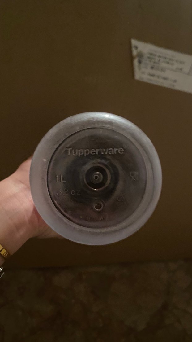 TUPPERWARE Mor Kapaklı Şeffaf YAĞDANLIK - Görsel 5