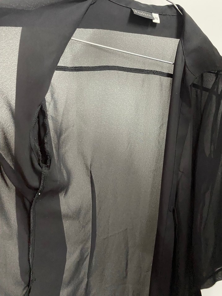 Siyah Midi Kadın tunik - Görsel 5