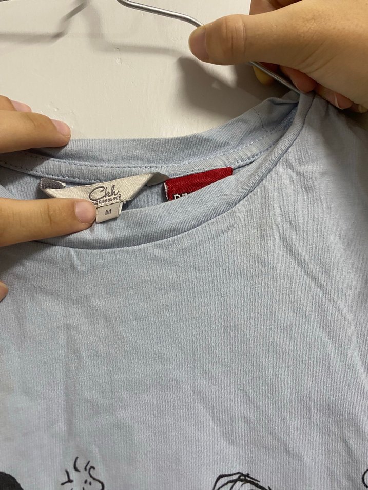 Kız Çocuk Baskılı Kısa Kollu Tişört - Görsel 2