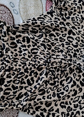 m Beden Zara leopar bluz