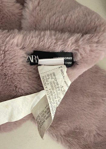 Zara Çocuk Peluş Bere ve Atkı Seti