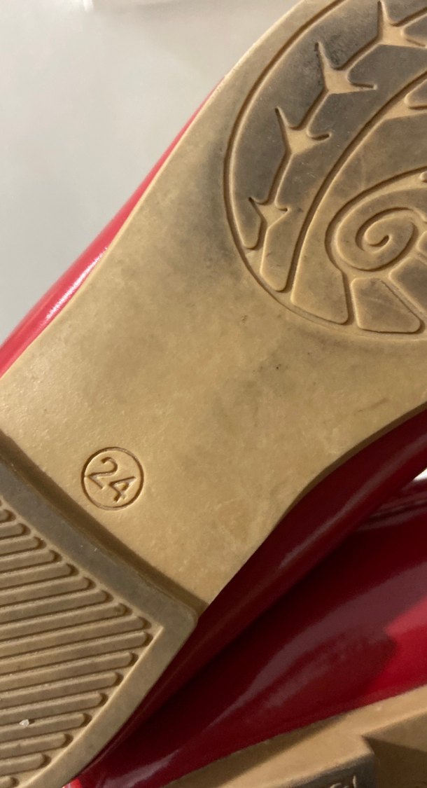 Kız Çocuk Kırmızı Fiyonklu Babet Ayakkabı - Görsel 2