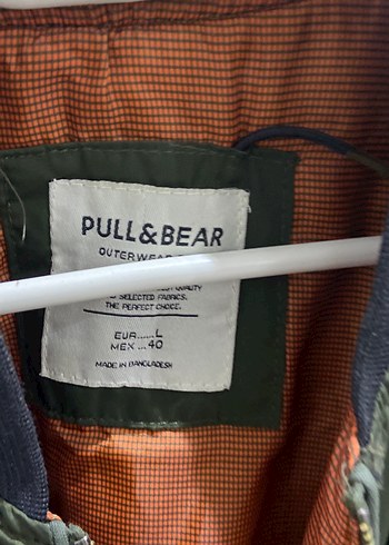 Erkek Haki Fermuarlı Bomber Ceket - Görsel 2