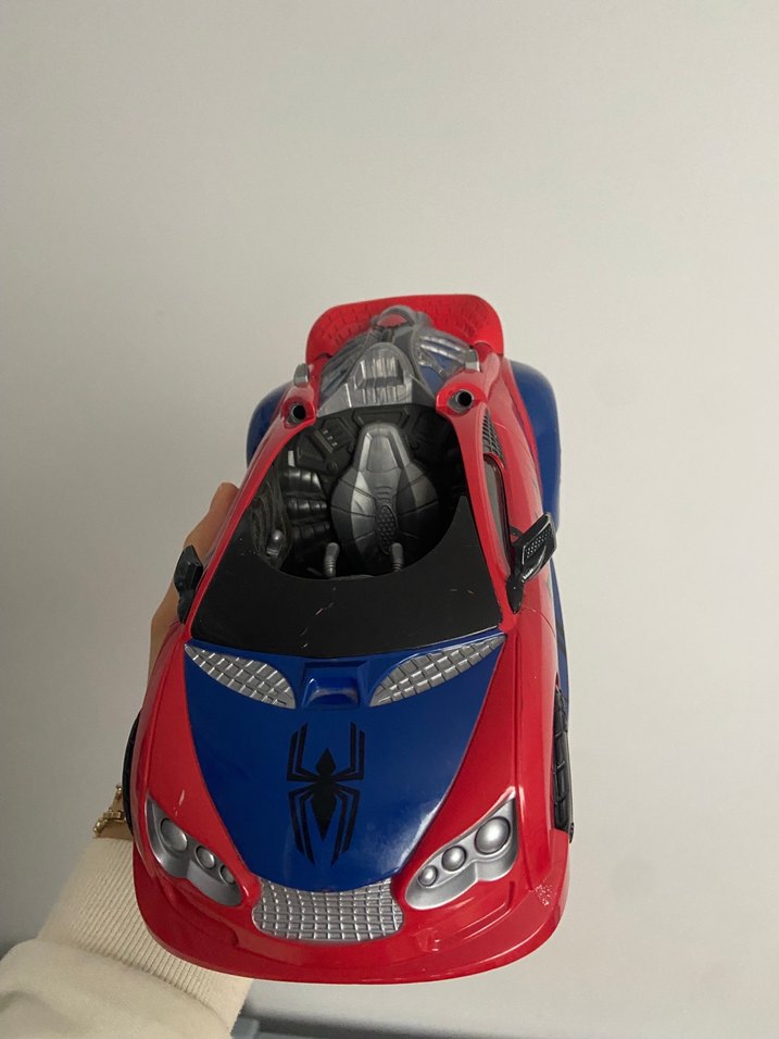 Kırmızı Örümcek Adam Temalı Oyuncak Araba - Görsel 2