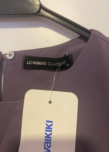 LC Waikiki Kadın Gri Salaş Uzun Kollu Bluz