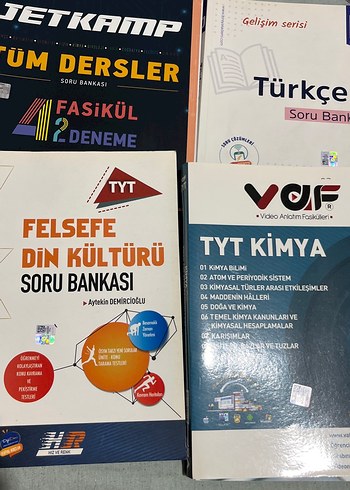 TYT Tüm Dersler ve Konu Soru Bankaları Seti