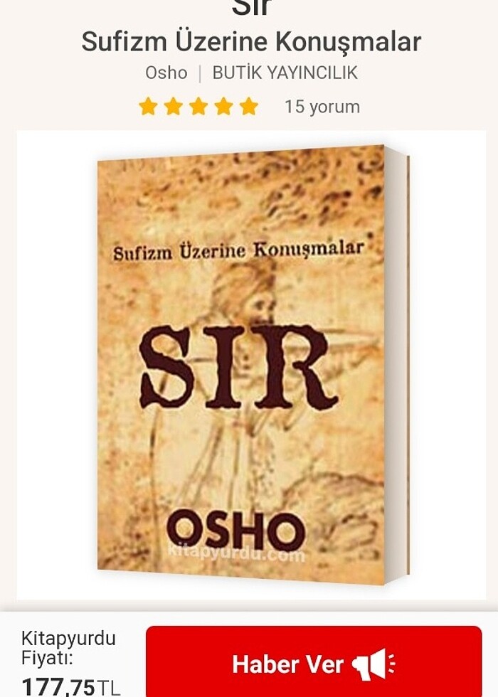 OSHO-Sufizm üzerine konuşmalar. - Görsel 2