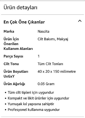 ALLIK FIRÇASI Nascita - Görsel 5