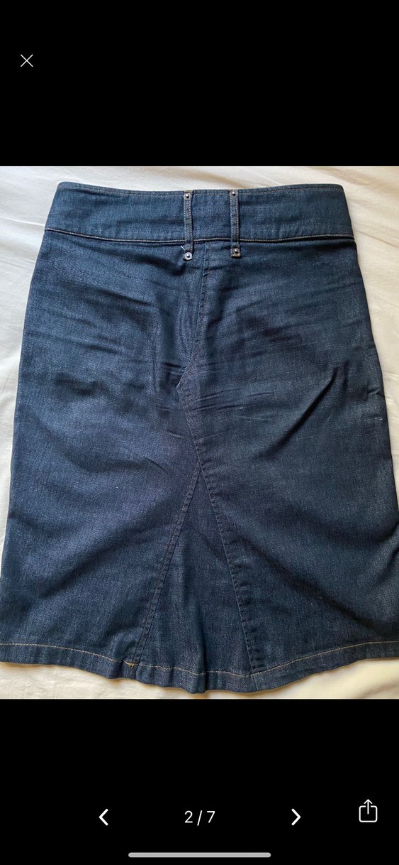 vintage kot etek - Görsel 3