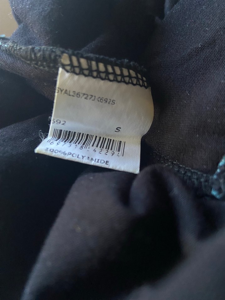 Mavi Mini Fırfırlı Askılı Bluz - Görsel 4