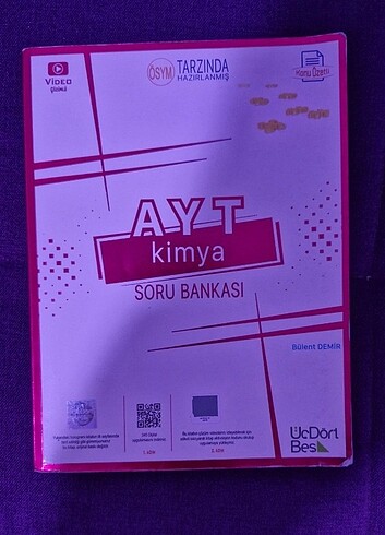 3-4-5 Yayınları AYT Kimya