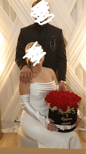 m Beden beyaz Renk Söz , nişan , nikah elbisesi
