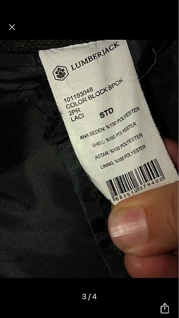 lumberjack erkek sırt çantası - Görsel 3