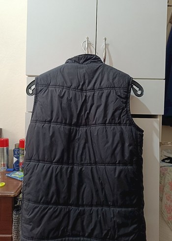 Erkek Siyah Fermuarlı Yelek - Görsel 2