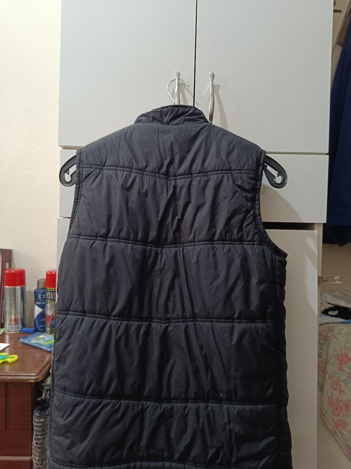 Erkek Siyah Fermuarlı Yelek - Görsel 2