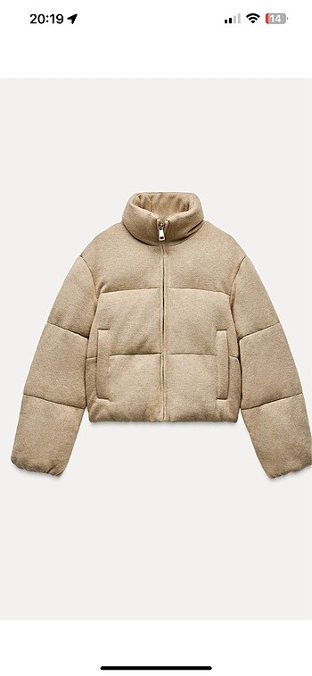 s Beden camel Renk Zara mont