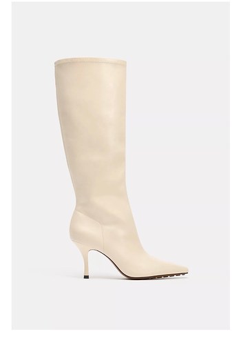 Zara Topuklu Çizme - Görsel 4