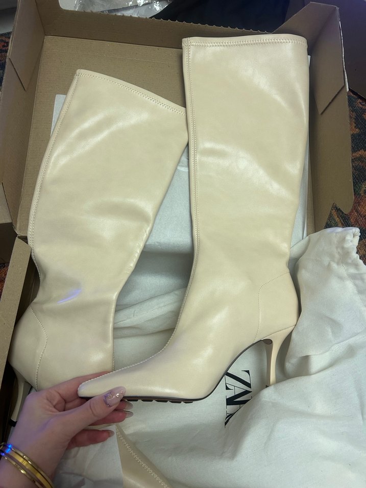 Zara Topuklu Çizme - Görsel 2