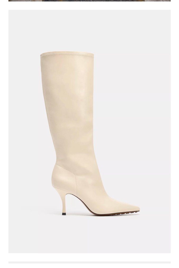 Zara Topuklu Çizme - Görsel 4