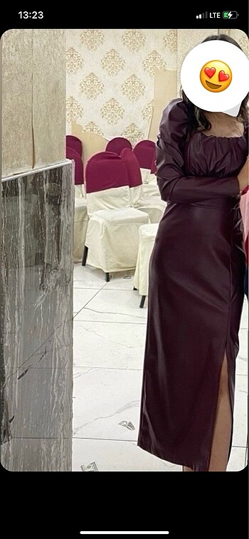 Yırtmaçlı elbise