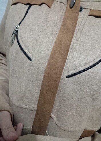 Süet ferace - Görsel 3