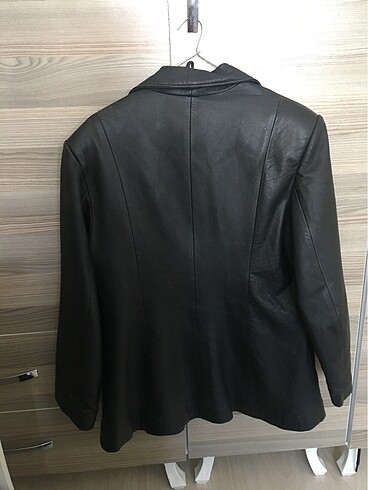 Gianni Versace Gianni Versace Vintage Deri Blazer Ceket