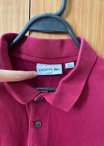 Erkek Bordo Kısa Kollu Polo Tişört - Görsel 2