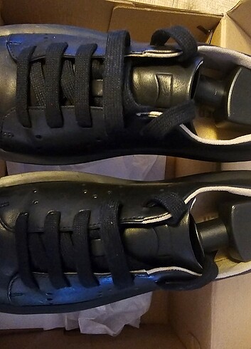 Camper Camper siyah deri ayakkabı unisex 39 numara