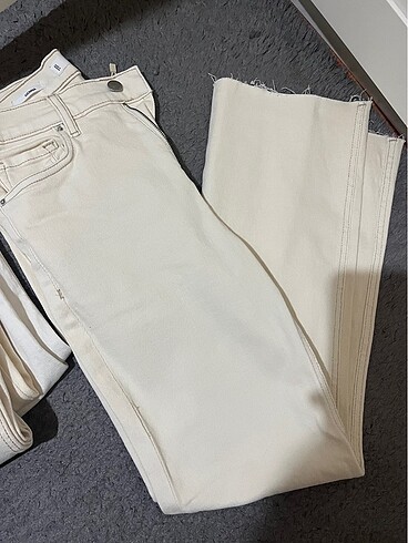 Mango Sienna crop jean