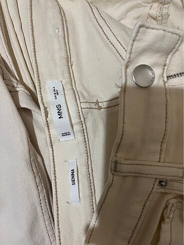 38 Beden Mango Sienna crop jean