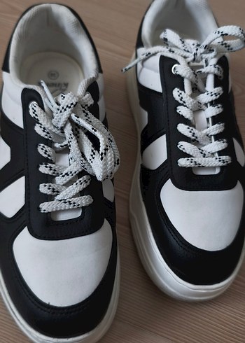 Kinetix Beyaz Gri Platform Spor Ayakkabı - Görsel 2