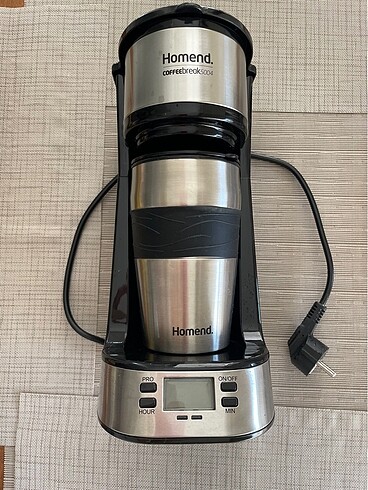 Homeend timerlı mataralı filtre kahve makinası