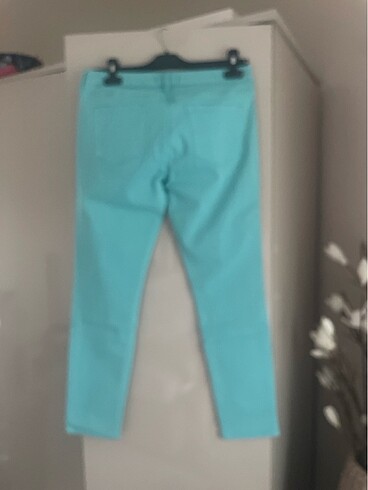Uniqlo UNIQLO skinny fit cam göbeği pantolon