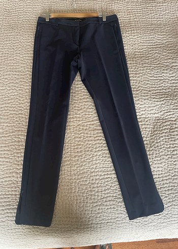 Massimo Dutti Kadın Lacivert Kumaş Pantolon