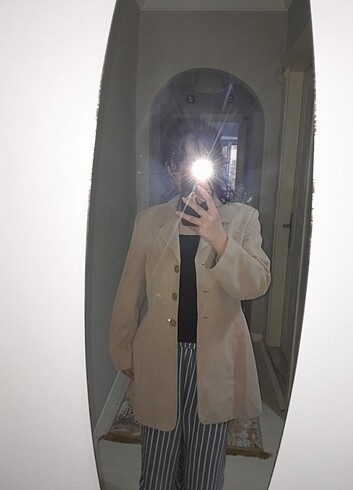 H&M H&M bej blazer ceket